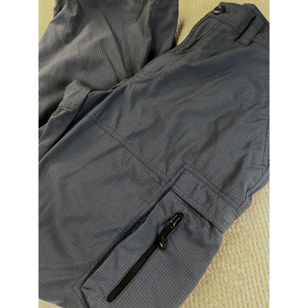 Nike Sportswear Men‎ Sz M Cargo Pants Blue Pocket Zipper Drawstring